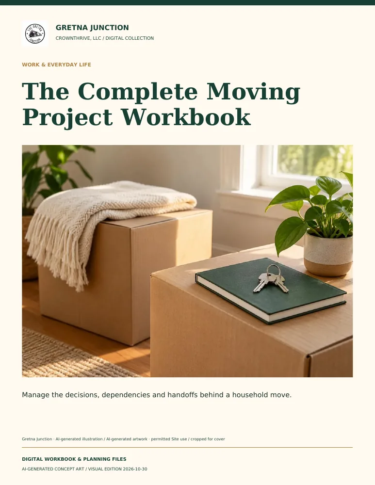 The Complete Moving Project Workbook — digital edition cover