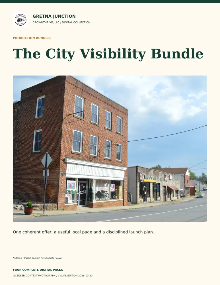 The City Visibility Bundle — digital edition cover