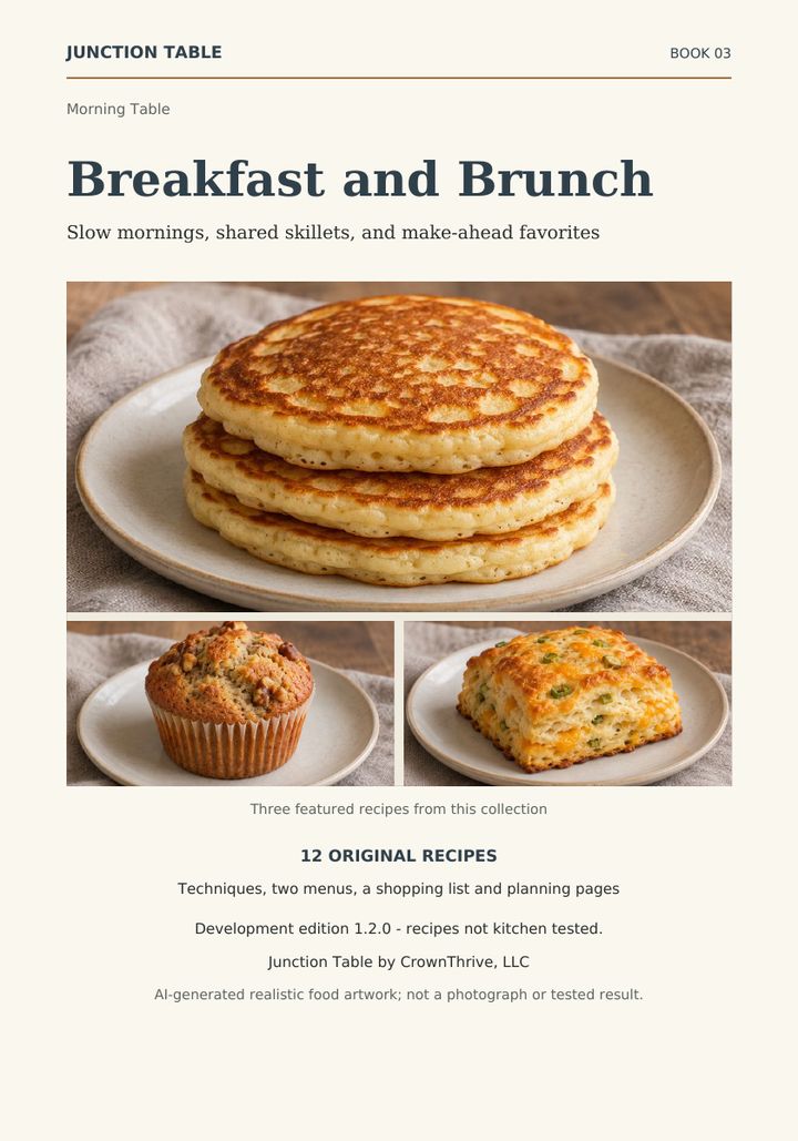 Illustrated cover of Breakfast and Brunch