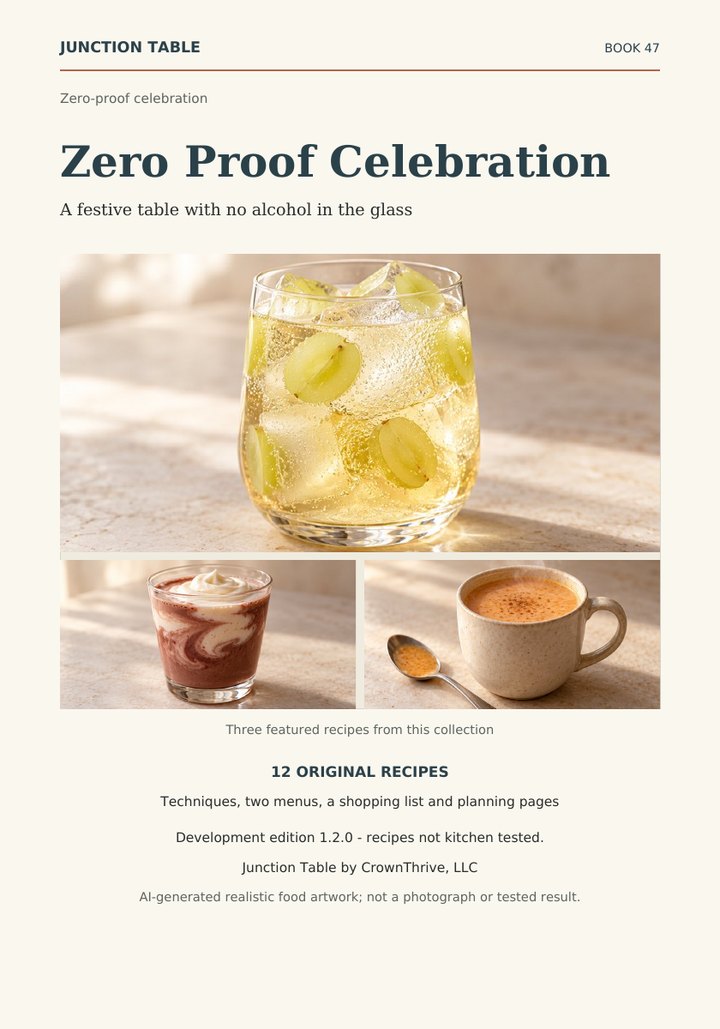 Illustrated cover of Zero Proof Celebration